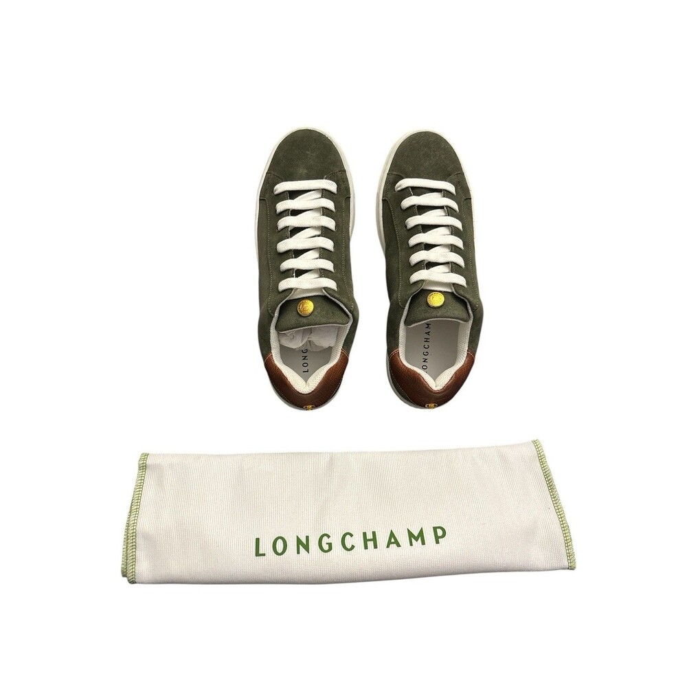 Longchamp Women’s le pliage sneaker Green Size US 6 EU 37 New in box
